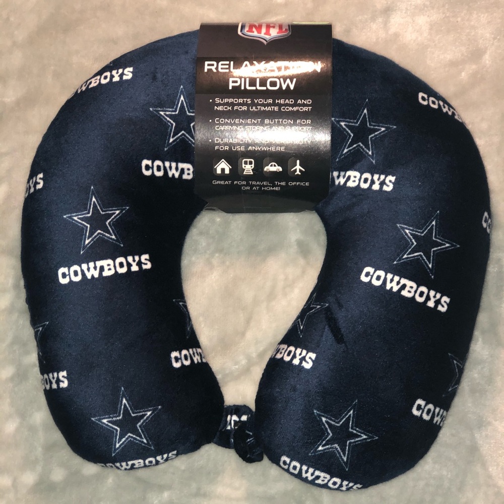 Dallas Cowboys travel neck pillow